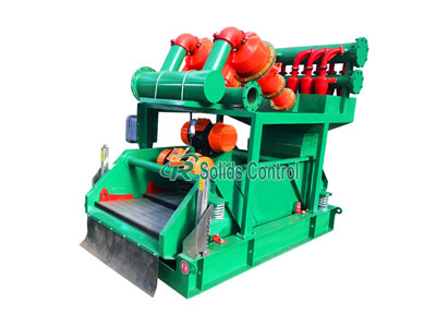 Sand and mud removal machine